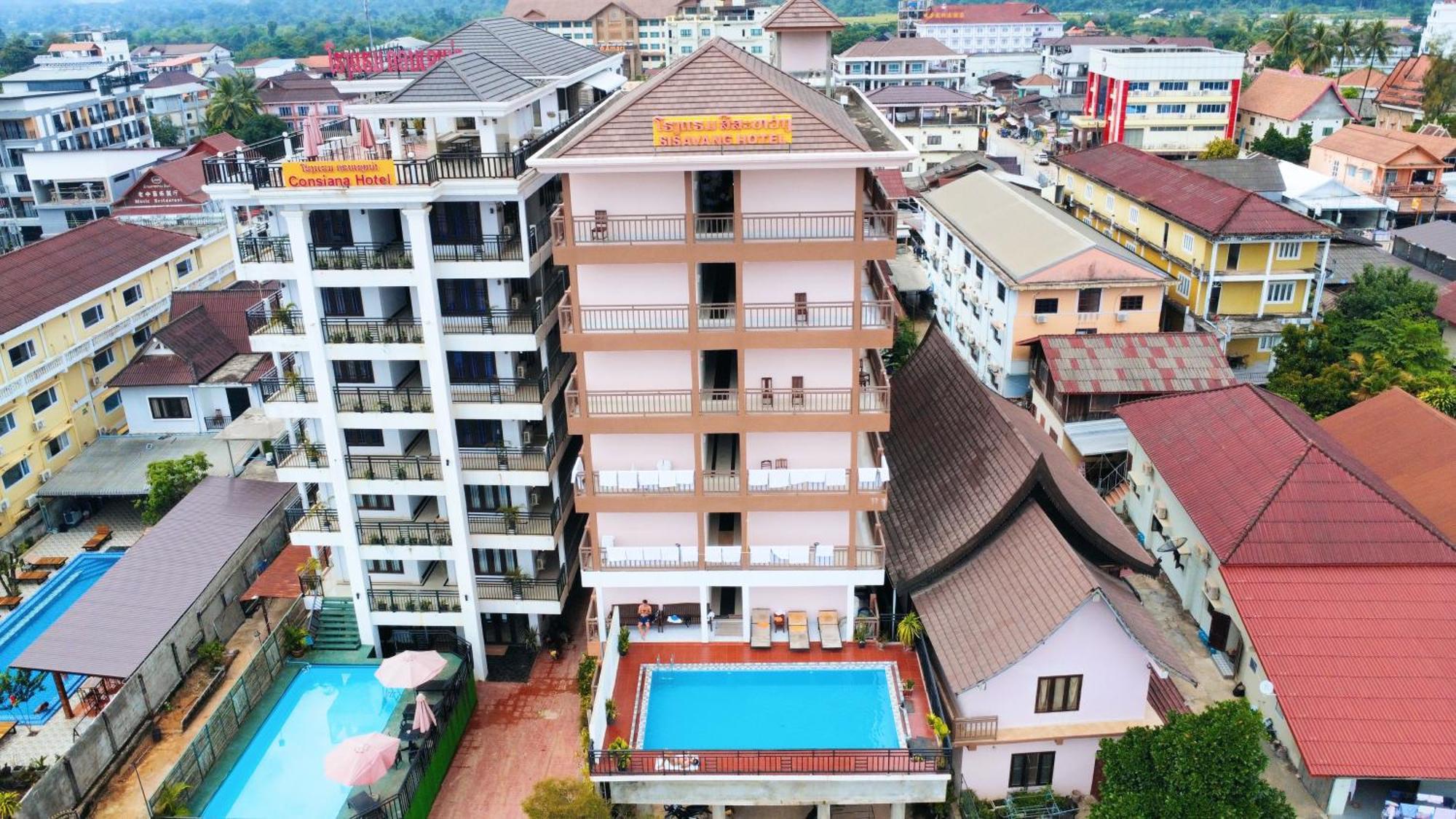 Vangvieng Sisavang Mountain View Hotel 방 비엥 외부 사진